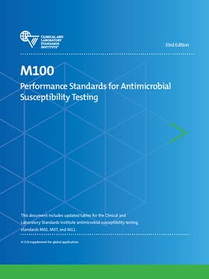 M100 Performance Standards for Antimicrobial Susceptibility Testing, (33rd Edition) - Orginal Pdf